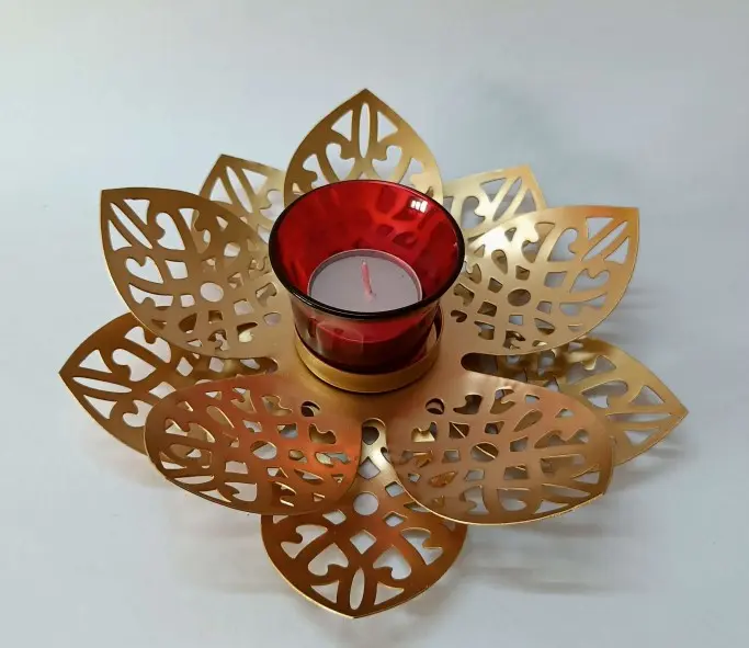 Gold Metal Tear Light — Handcrafted Export Product by NXTGENEXPORTS, Moradabad